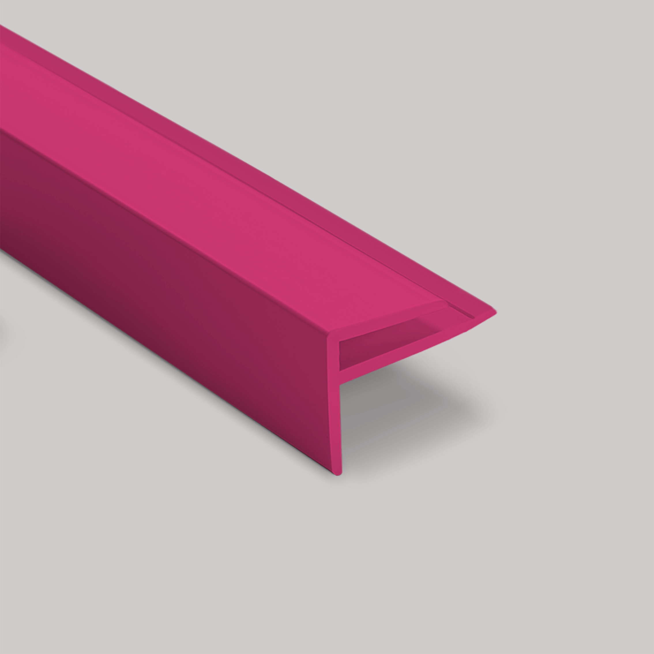 Fuchsia Gloss Wall Cladding External Corner 3.05m image